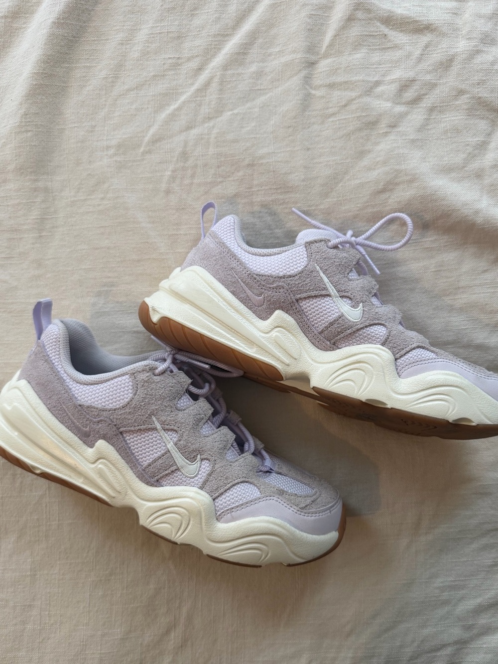 Nike Tech Hera Barely Purple White Women's 9